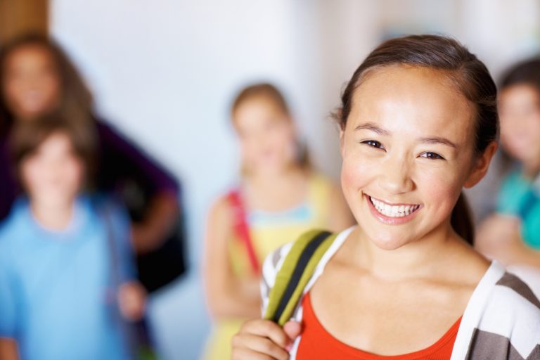 Happy school girl - Effective Child Therapy